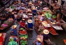 Плавучий ринок Дамноен Садуак