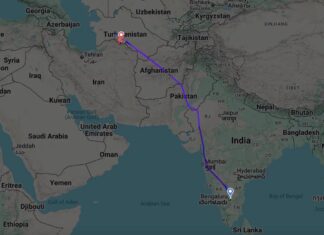 Рейс Air France приземлився в Туркменістані після 21-годинної затримки