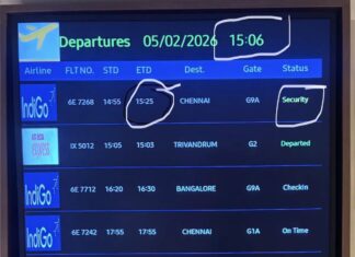 Passageiro IndiGo perde voo em meio a atrasos contínuos, provoca explosão de executivos