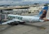 Рейс Frontier сорван из-за угрозы взрывом и нападения